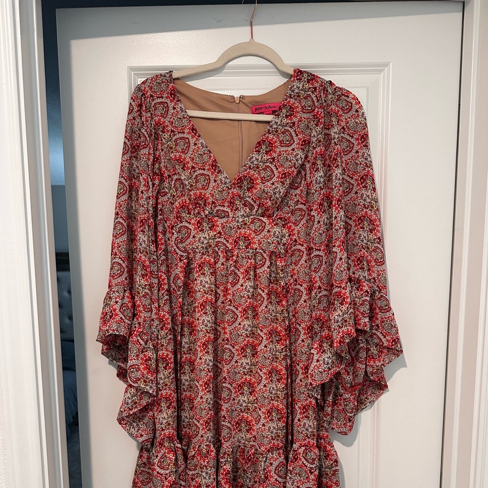 Betsy Johnson Floral Dress